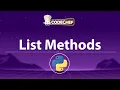 Python List Methods Explained extend sort copy clear List Comprehension CodeChef