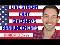 Live Stream CHAT Giveaways BIG Announcements Brian Christopher Slots