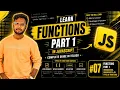 JavaScript Functions Part 1 in Telugu Functions Parameters Arguments JS Course