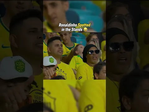 Ronaldinho at the World Cup 😂