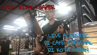 Download ARIE FFT | ARI LASSO - PENJAGA HATI (COVER) Live Acoustic di CAFE TERKENAL DI KOTA MEDAN! MP3