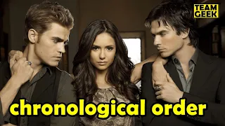 Order to Watch The Vampire Diaries Legacies and The Originals