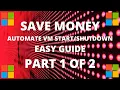 Automate Azure Stop and Start VMs Powershell Part 1 of 2