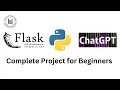 Python flask with ChatGPT Flask web app with ChatGPT Web App using Flask