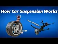 How Car Suspension Works Car Suspension Components Animation and Different Types of Suspension