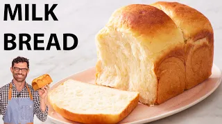 Fluffy Milk Bread Recipe | Shokupan