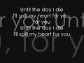 Story of The Year - Until the day i die lyrics