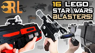 Awesome Lego Star Wars Battlefront 2 Blaster and Star Card Designs. 