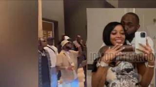 davido crying after being caught cheating on chioma with us model