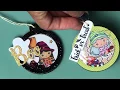 Halloween 2017 Shaker Tags Paper Rosettes