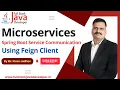 Spring Boot with Microservices Using Feign Client Learn with Mr Kiran Jadhav