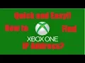 How To Find Your Xbox One IP Address Very QUICK and EASY