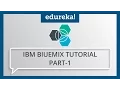 IBM Bluemix Tutorial - Part 1 What is IBM Bluemix IBM Bluemix Certification Training
