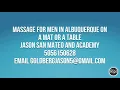 Massage for men in Albuquerque