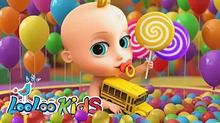 johny johny yes papa learn colors wheels on the bus colorful balls baby shark kids songs