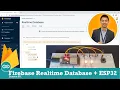 05 Firebase Realtime Database ESP32 How to save sensor data read data to control devices