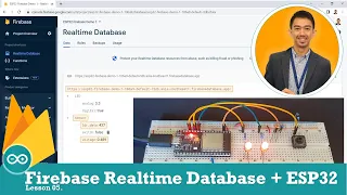 05 Firebase Realtime Database ESP32 How to save sensor data read data to control devices