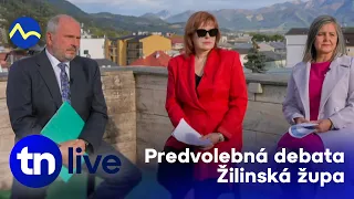 Belousovová, Jurinová a Choma: Kto ovládne Žilinský kraj? | Voľby 2026 | TN live