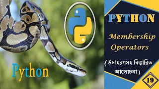 Membership Operators in Python Python Tutorial In Bengali 19