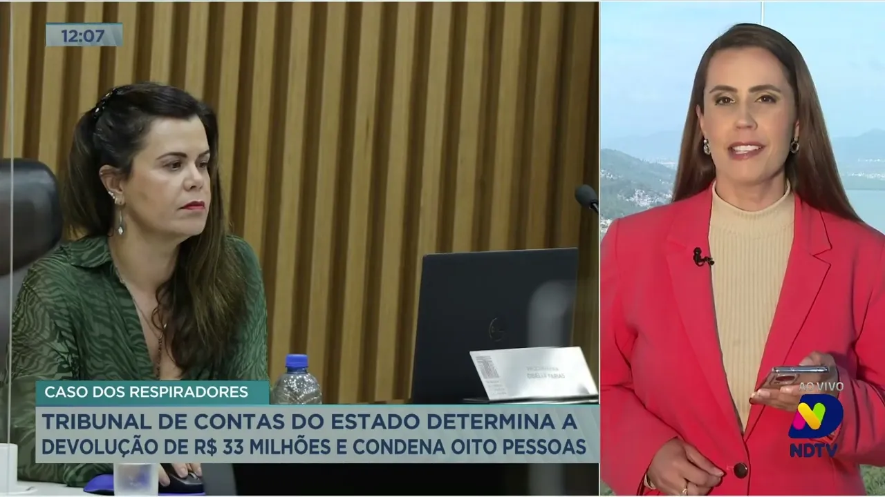 Caso dos respiradores: Tribunal de Contas de SC determina a devolução de R$ 33 milhões