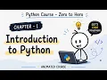 Chapter 1 Introduction to Python Python Course - Zero to Hero