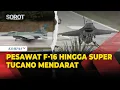 Lagu [FULL] Pesawat Super Tucano hingga F-16 TNI AU Mendarat di Tol Terbanggi Besar-Kayu Agung