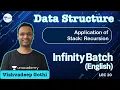 Application of Stack Recursion L 20 Data Structure Infinity GATE 2022
