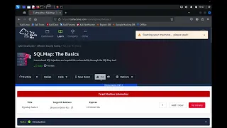 Sqlmap The Basics - TryHackMe