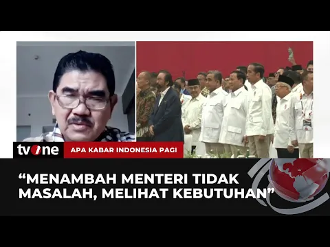 Isu Kabinet Prabowo Diisi 44 Menteri, Pakar: Kalau Mau Tambah Jangan Semaunya