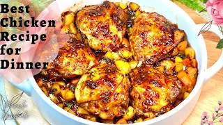Most Delicious Chicken Thighs I Have Ever Eaten Tastiest Chicken Recipe For Dinner 
