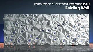 RhinoPython GhPython Playground Folding Wall