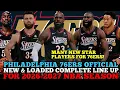 PHILADELPHIA 76ERS NEW LOADED COMPLETE LINE UP FOR 2026-2027 NBA SEASON 76ERS UPDATES