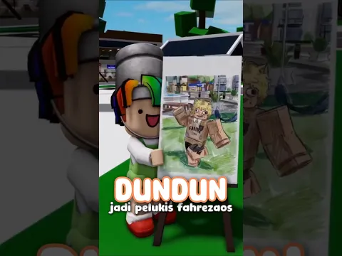 Dundun melukis Fahrezaos jadi jelek 😭