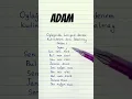 Lagu Adam 🌟 _Zhurek #adam #zhurek #lyrics #viral #trendingshorts #fyp#subscribe