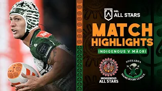 NRL All Stars 2025 | Indigenous v Māori | Match Highlights