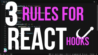 3 Rules For React Hooks Many Don t Know React Best Practices