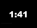 1 minute 41 seconds 101 secs clock timer countdown Alarm Focus