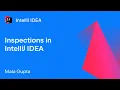 Inspections in IntelliJ IDEA