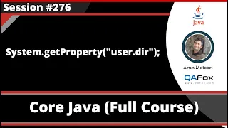 System getProperty user dir - Java