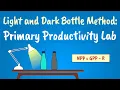 The Light and Dark Bottle Method Primary Productivity