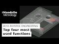 ZEISS REVERSE ENGINEERING Most common functions