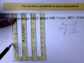 15 Draw a rectangle given the lengths of the sides