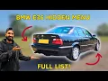 The BMW E36 Hidden Menu You Didn t Know About Secret Cluster Features Unlocked