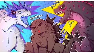 godzilla u0026 shimo custody battle for minus one godzilla x kong comic dub