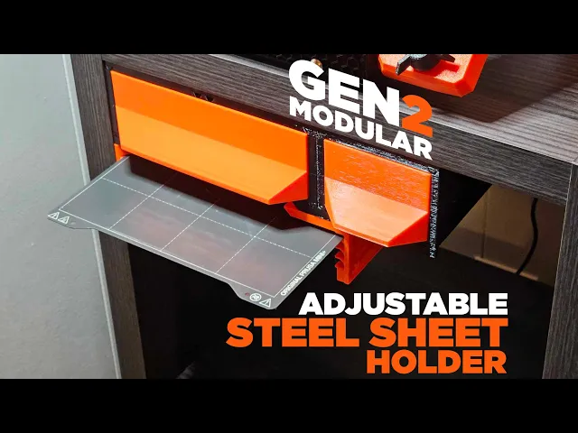 GEN2 Adjustable Steel Sheet Holder video thumbnail