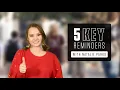 5 Reminders for the TAMU Digital Learning Environment