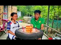 Download Lagu The orphan boy was surprised and happy to know that his sister made his birthday cake by herself.