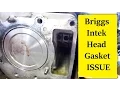 Briggs Intek Head Gasket Symptoms
