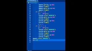 Drawing Merry Christmas Tree Using Python