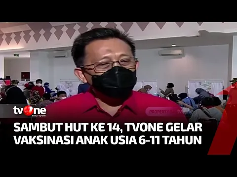 tvOne Gelar Vaksinasi Anak Usia 6-11 Tahun Guna Mempercepat Kekebalan Komunal